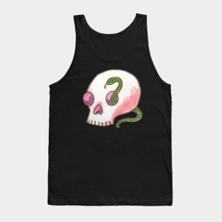 Skull and Snake Tank Top